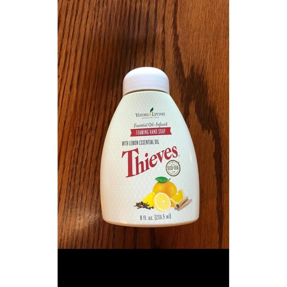 Unopened Young Living Thieves Essential Oil Foam Hand Wash Soap Plant Based